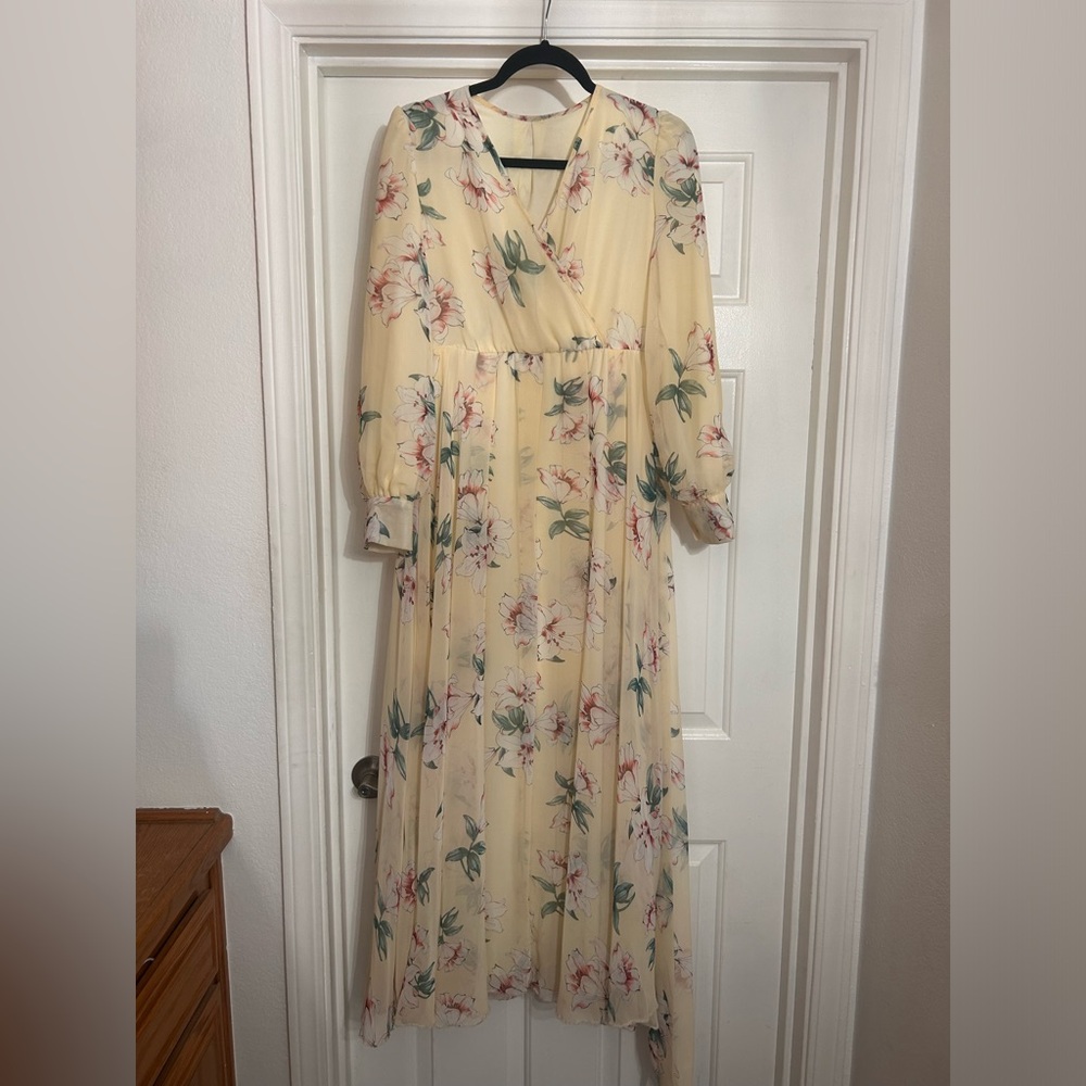 Jessakae Maxi Foux wrap dress